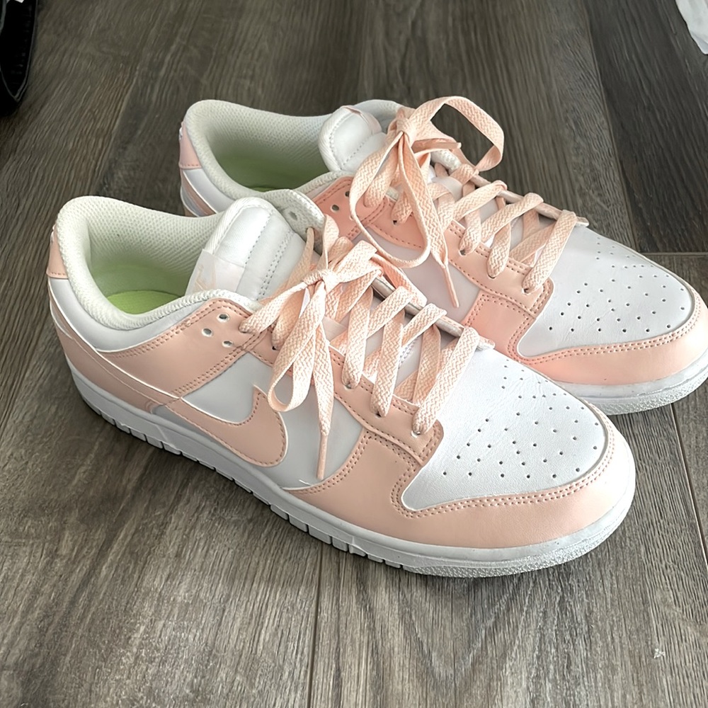 Nike Next Nature Pale Coral Dunks. Worn once.